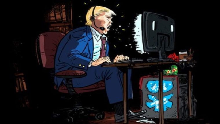 Trump'ın oyunlarda şiddet videosuna kapak niteliğinde cevap