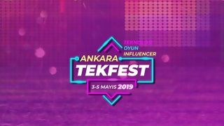 TEKFEST ANKARA Oyun ve Teknoloji Festivali kapılarını açmaya hazırlanıyor!