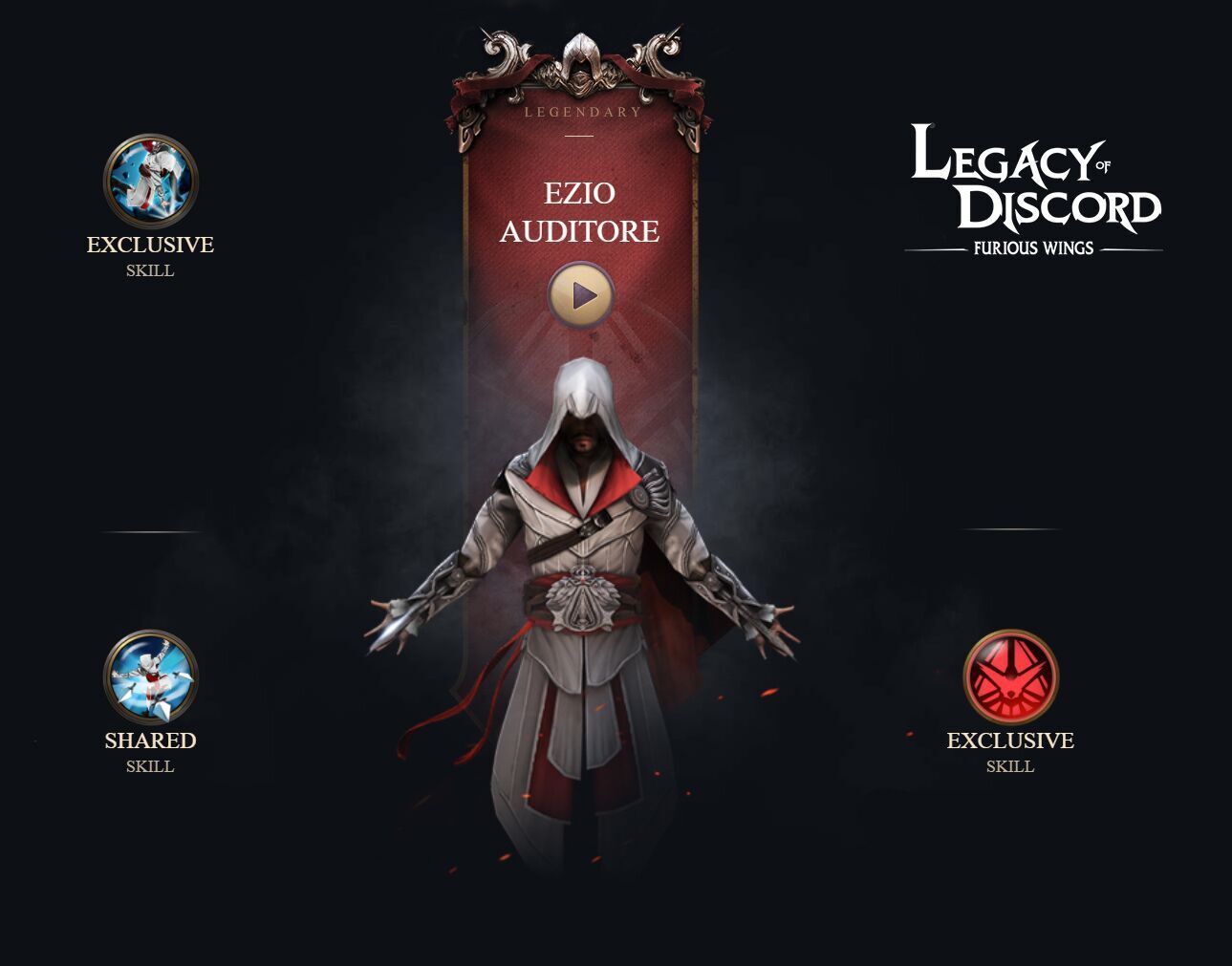 Assassin's Creed karakterleri mobil oyun Legacy of Discord'da