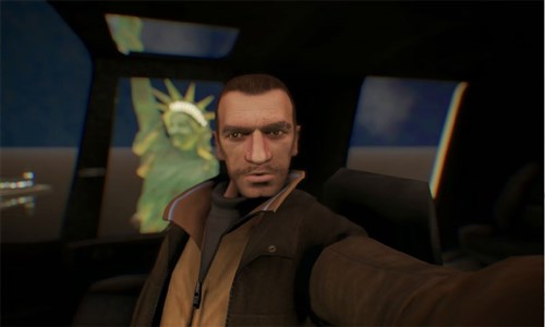 Grand Theft Auto IV ile özçekime merhaba