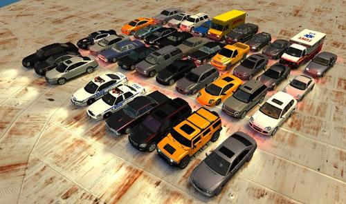 GTA IV için 100'den fazla araç!