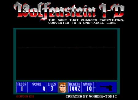 Wolfenstein'ı 1D alır mıydınız?
