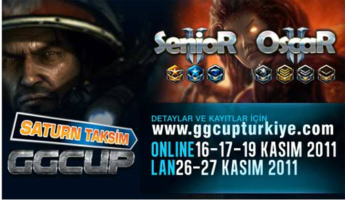 Saturn Taksim StarcarftGGcUp turnuvasına kayıtlar için son günler!