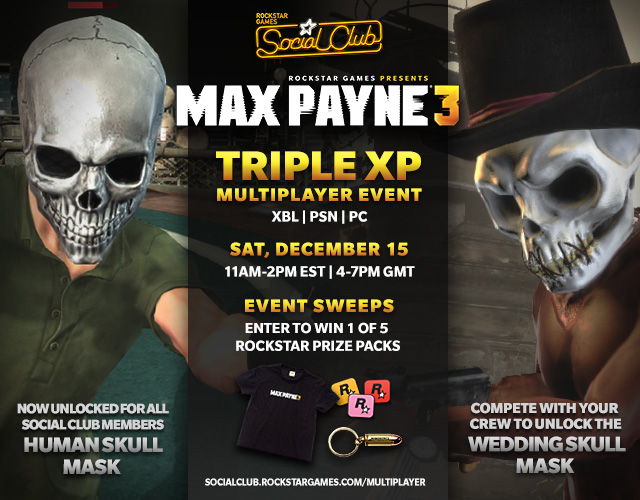 Bu haftasonu Max Payne multiplayer'ı coşuyor