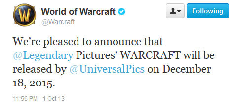 Warcraft filminin resmi çıkış tarihi açıklandı!