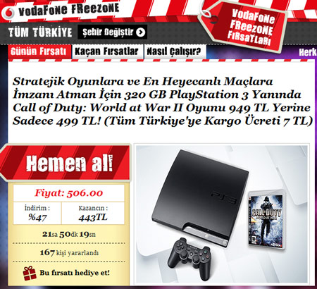 500 TL'ye PS3 isteyen?