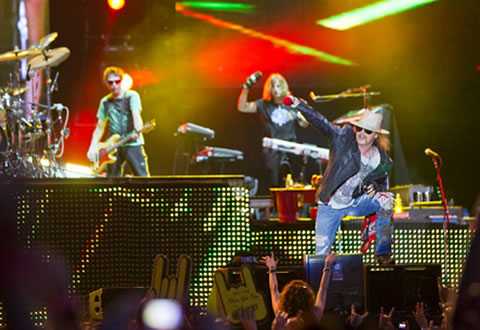 Guns N' Roses İstanbul konseri ve buluşması