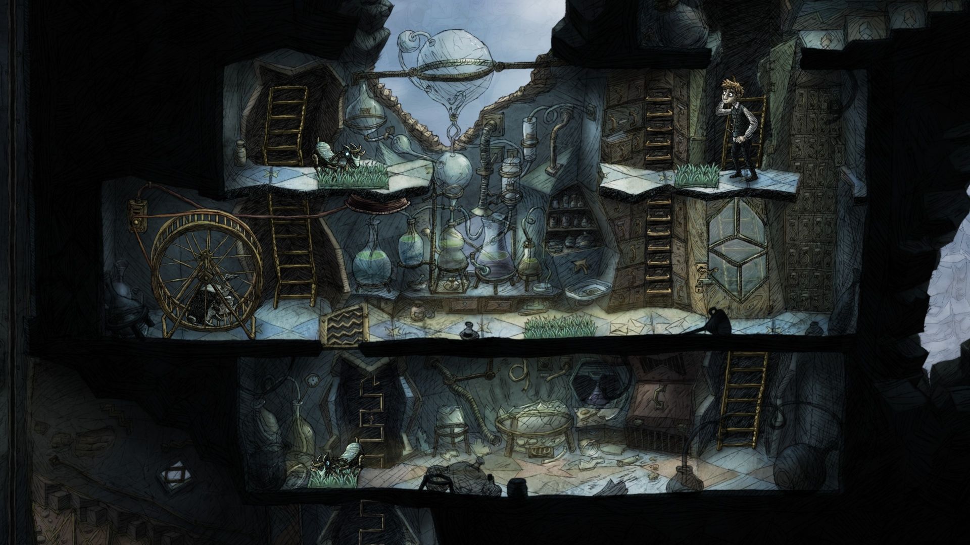 Machinarium ekibinin yeni oyunu Creaks bu ay çıkıyor