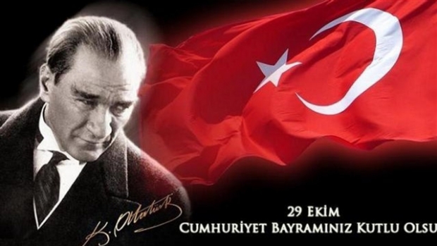 29 Ekim Cumhuriyet Bayramı'mız kutlu olsun!