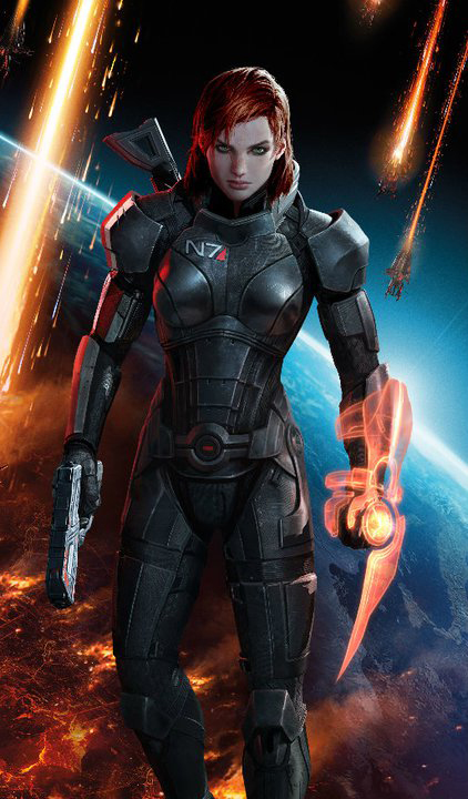 İşte Mass Effect 3'ün dişi Shepard'ı