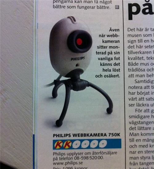 Portal'daki Turret'ler, yoksa Philips esintisi mi?