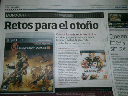 Şok! Gears of War 3, PS3'e geliyor!