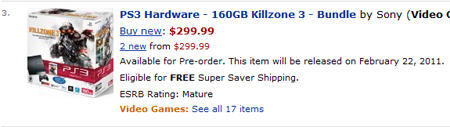 Killzone 3'lü PS3 bundle'ı inanılmaz fiyata