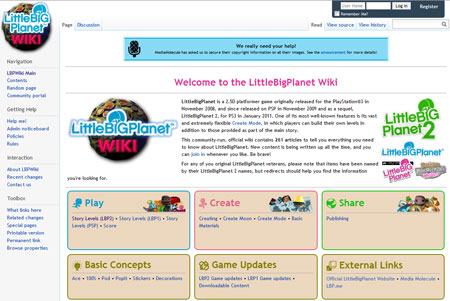 LittleBigPlanet ansiklopedisi