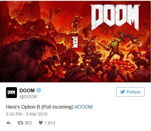 DOOM'un arka kapağını siz seçin!