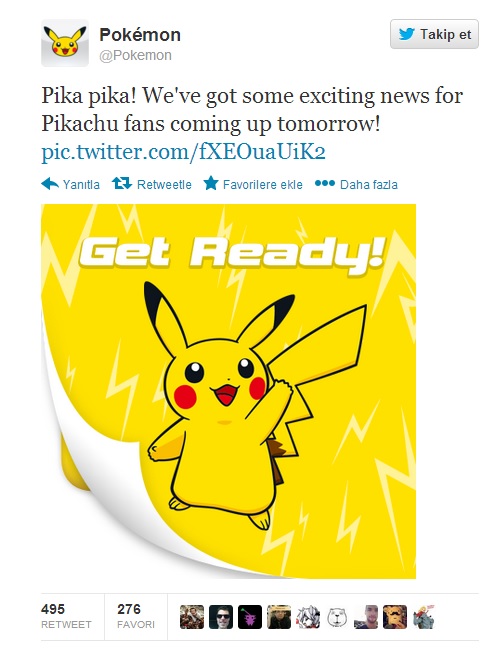 Pikachu bu sefer de 3DS'e adım atıyor