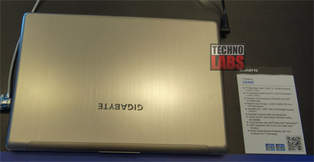 Computex 2012 - Extreme Ultrabook: Gigabyte U2442
