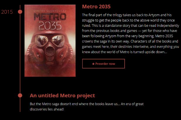 Yeni Metro oyunu 2017'de gelmiyormuş