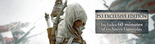 Assassin's Creed 3'ten PS3'e kıyak