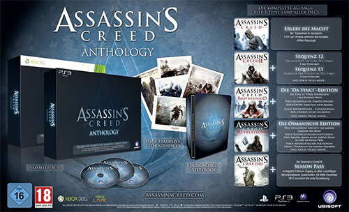 Assassin's Creed Anthology üç nesli birleştiriyor