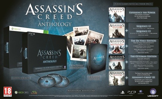 Assassin's Creed Anthology gümbür gümbür geliyor!