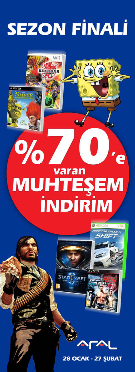 Aral'dan yüzde 70'e varan indirimler