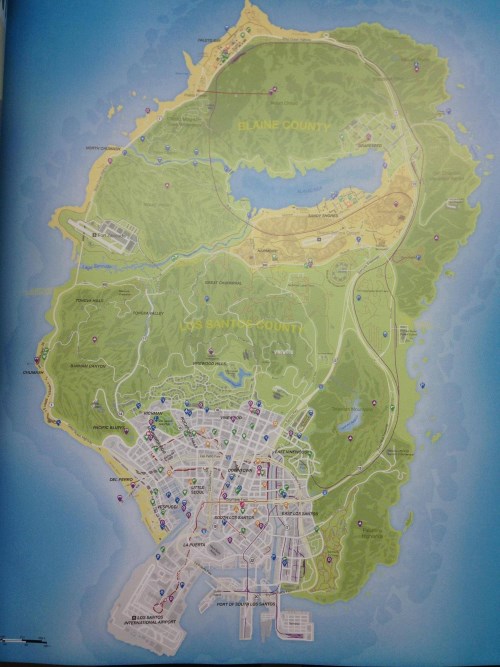 Söylenti: GTA V'in resmi haritası sızdırıldı!