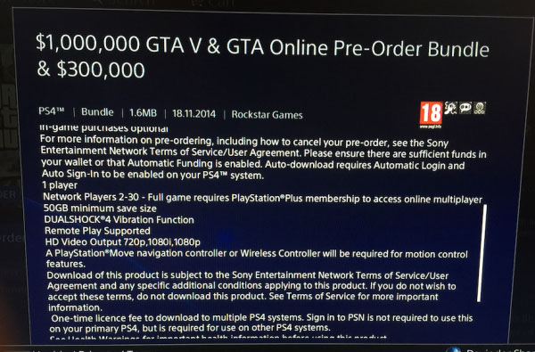 GTA V, en çok yer kaplayan konsol oyunu olacak