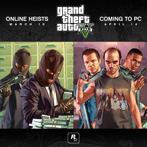 Grand Theft Auto 5'in PC sürümü yine ertelendi!