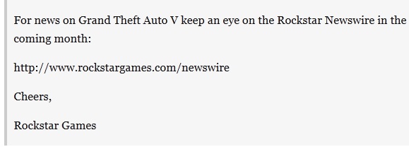 Şubat ayında GTA 5'ten bir şeyler gelebilir