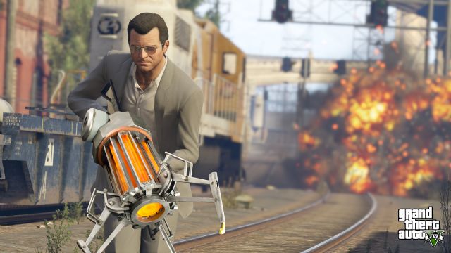 Grand Theft Auto V'te, Gravity Gun ister misiniz?