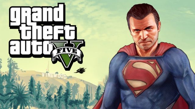 Grand Theft Auto V'e pek süper olmayan Süperman modu geldi!