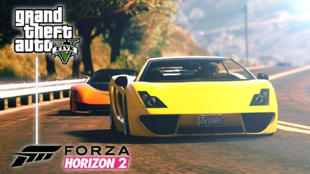 Forza Horizon 2'nin fragmanı, GTA V ile yeniden hazırlandı