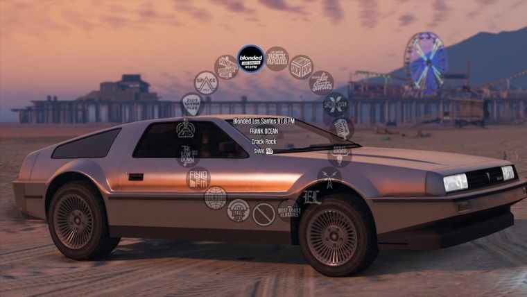 Ünlü R&B yıldızı GTA V'te kendi radyosunu açtı