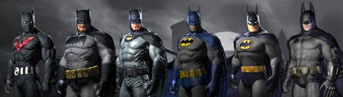 Batman: Arkham City'nin gardırobu oldukça geniş
