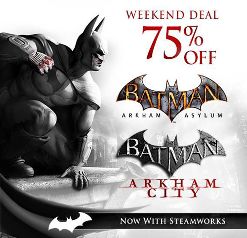 Steam'de Batman oyunlarına büyük indirim!