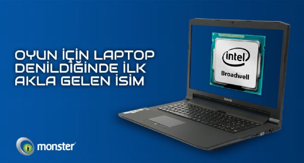 Oyun İçin Laptop Denildiğinde İlk Akla Gelen İsim Monster