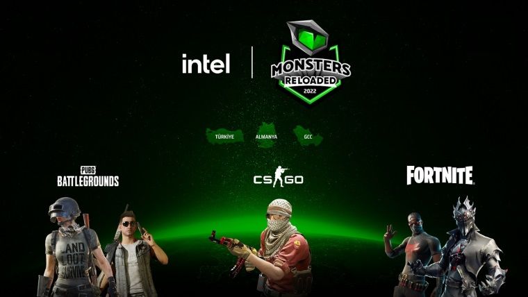 Intel Monsters Reloaded 2022 espor turnuvası başladı