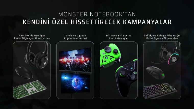 Monster Notebook’tan ara tatile özel yeni kampanya