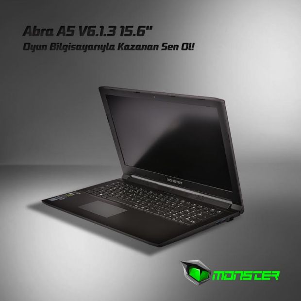 Abra A5 V6.1.3 15.6" Oyun Bilgisayarıyla Kazanan Sen Ol!