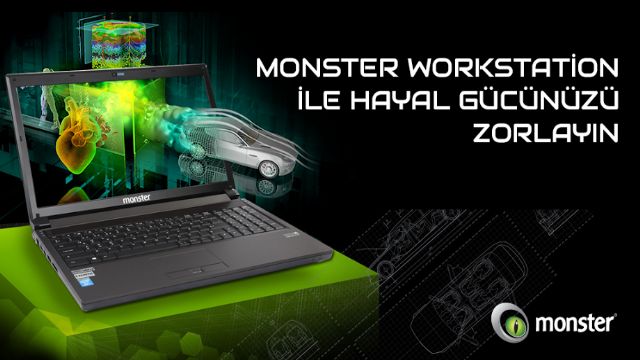 Monster Workstation İle Hayal Gücünüzü Zorlayın