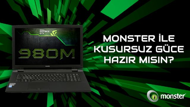 En Hızlı Oyun Bilgisayarı Monster ile Kusursuz Güce Hazır Mısın? 