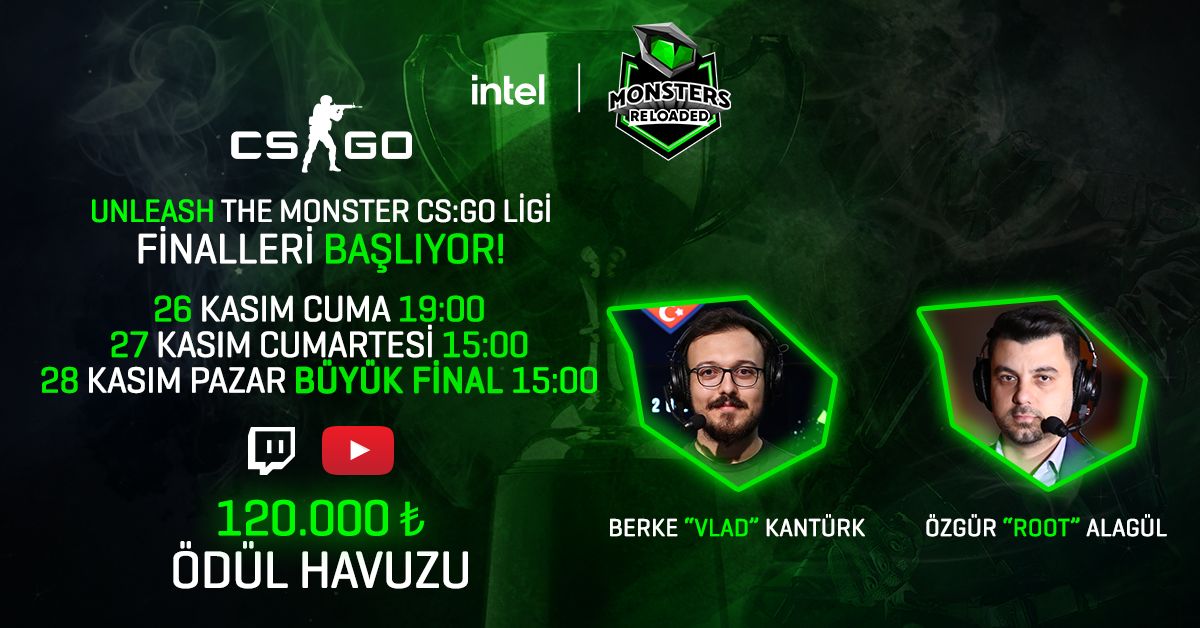 Unleash the Monster CS:GO Ligi Finalleri için geri sayım başladı