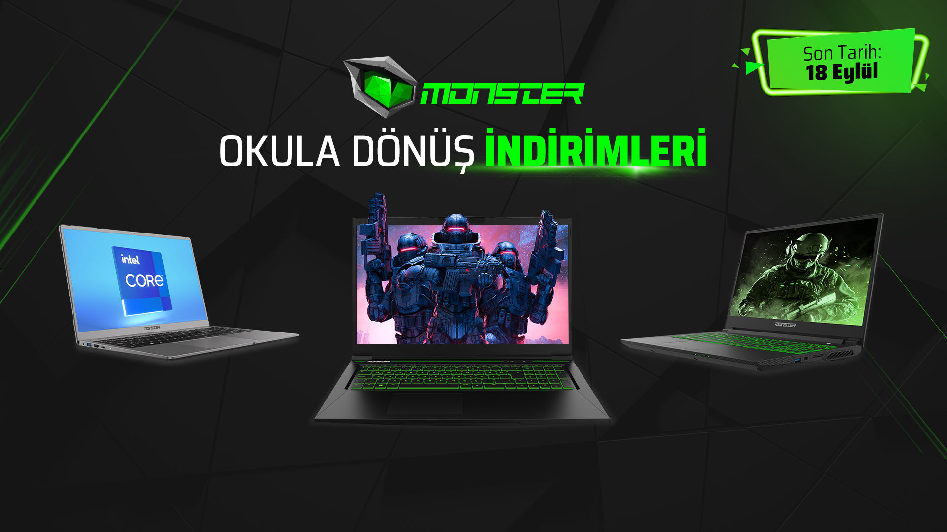 Monster Notebook Okula Dönüş Kampanyası başladı