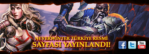 Neverwinter Türkiye Resmi websitesi hizmetinizde!