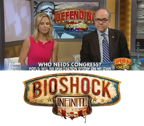 Fox News, Bioshock Infinite'in logosunu kopyaladı