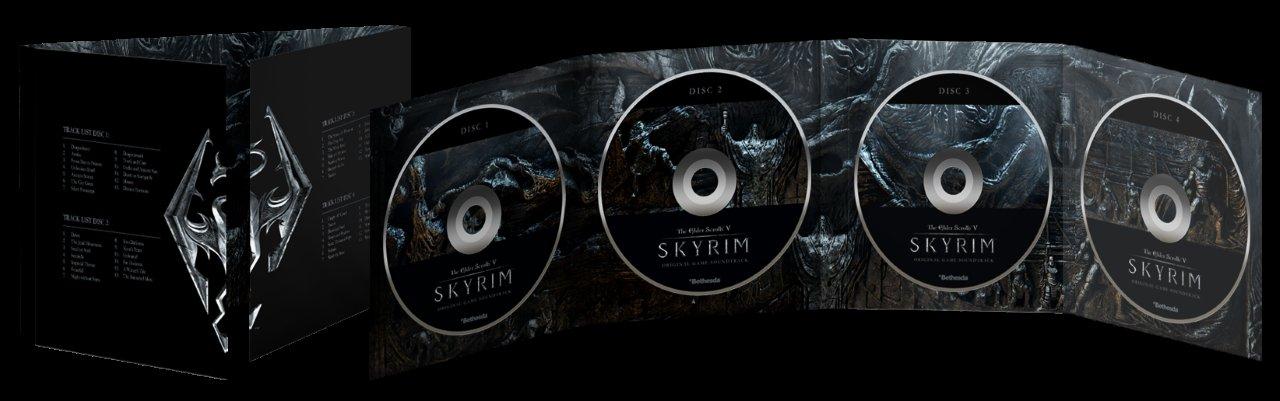 Skyrim'in 4 disklik Soundtrack albümü ön satışta