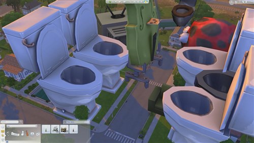 Sims 4'ün devasa tuvaletleri, bir tesisatçının en büyük korkusu