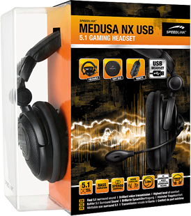 Speedlink Medusa NX USB 5.1 Gaming Headset