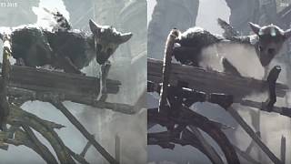 Last Guardian için grafik karşılaştırma videosu